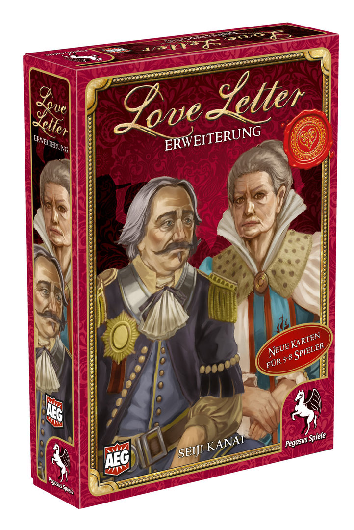 Love Letter Erweiterung Merlins Spiele und Verspieltes